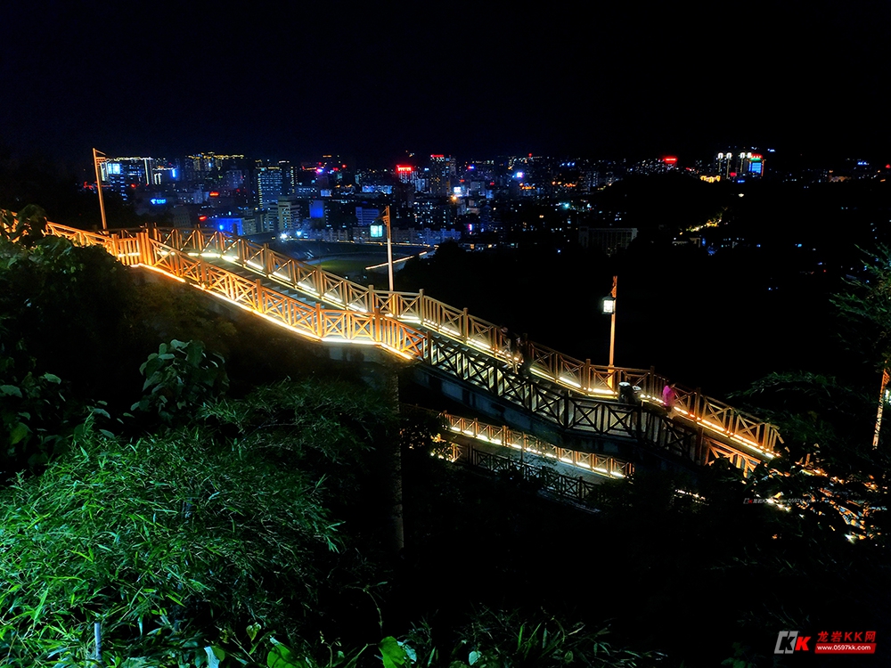 天马山夜景 - 龙岩热点 龙岩kk网