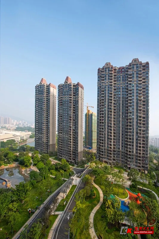 (恒大绿洲实景图)