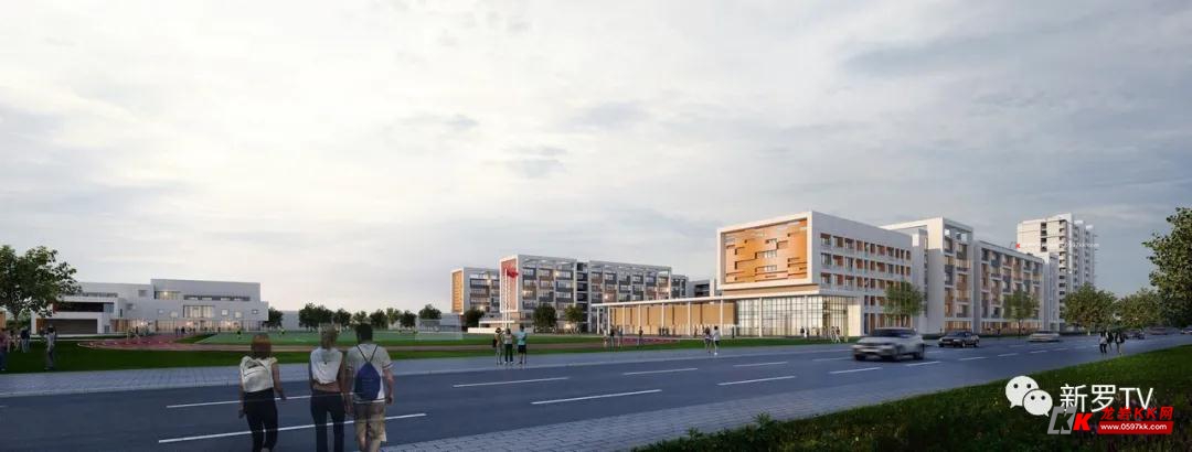 龙岩北大附属实验学校(东肖校区)工程有序推进 预计7月份竣工投入使用