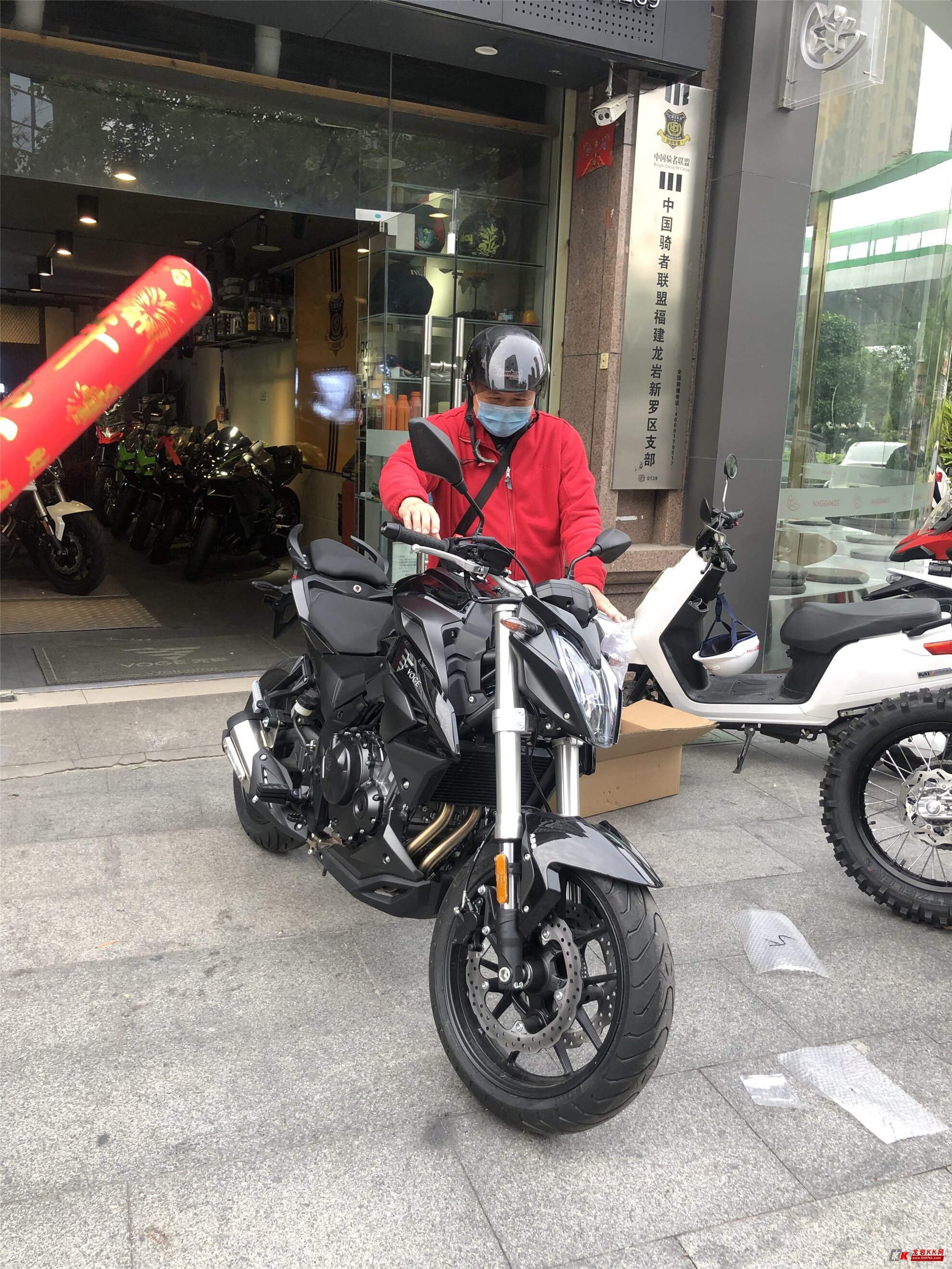 voge无极500r客户自提走起感谢支持