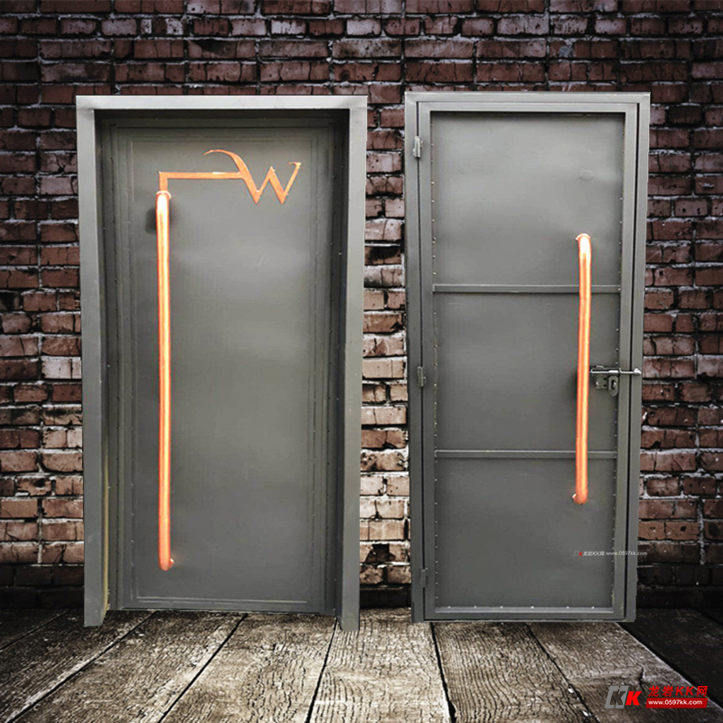铁艺集装箱门酒吧ktv门卫生间门定制