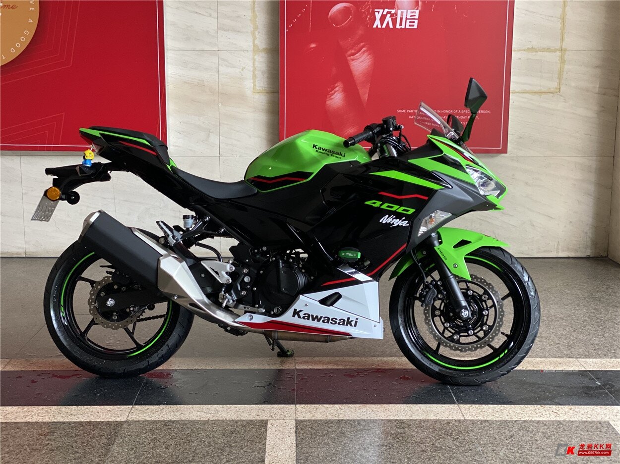 现货出售21款忍者400准新737km无限速版全车无瑕疵