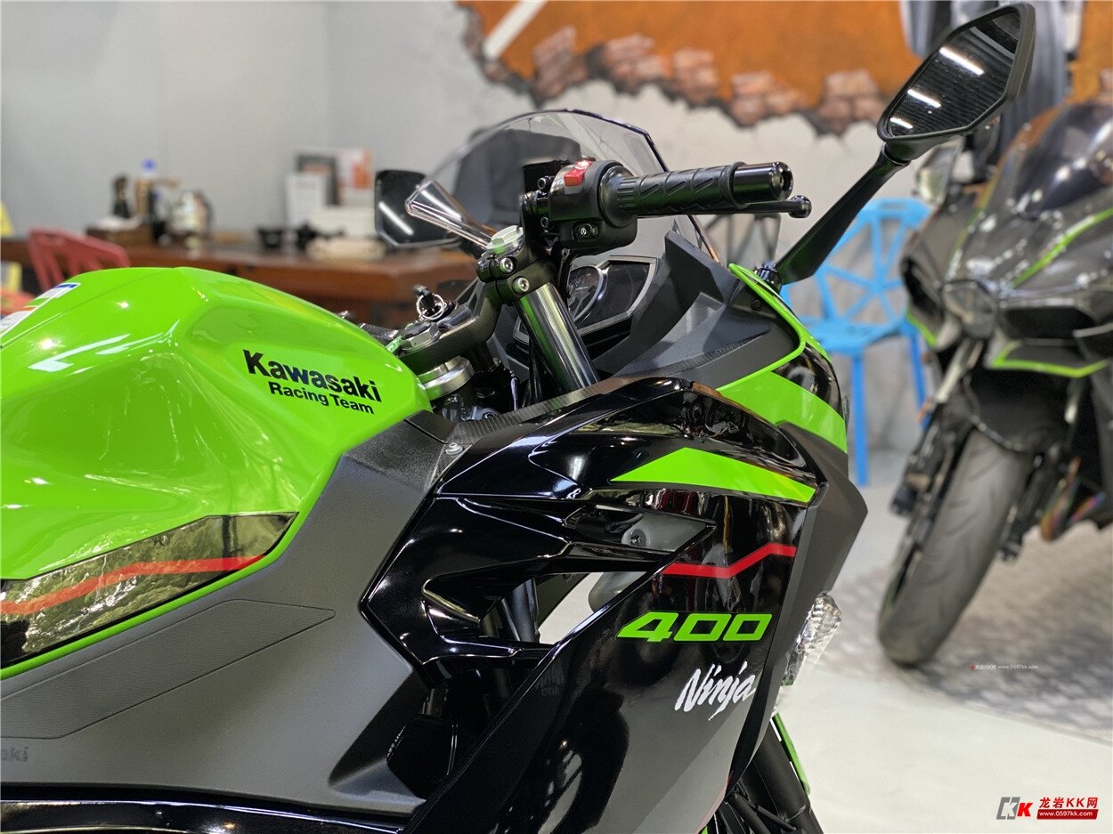 现货出售21款忍者400准新737km无限速版全车无瑕疵