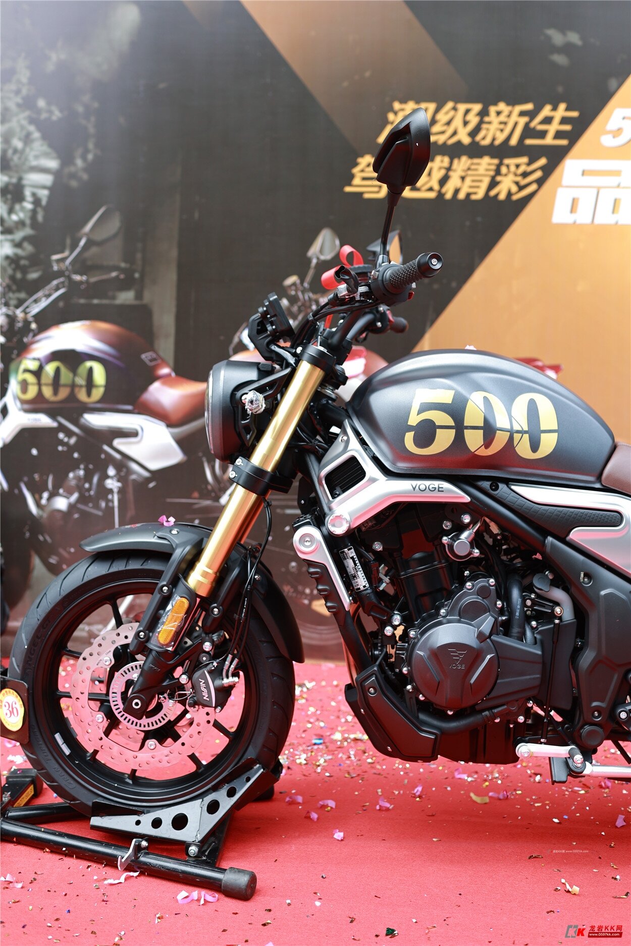 隆鑫旗下高端品牌voge无极500ac品鉴会