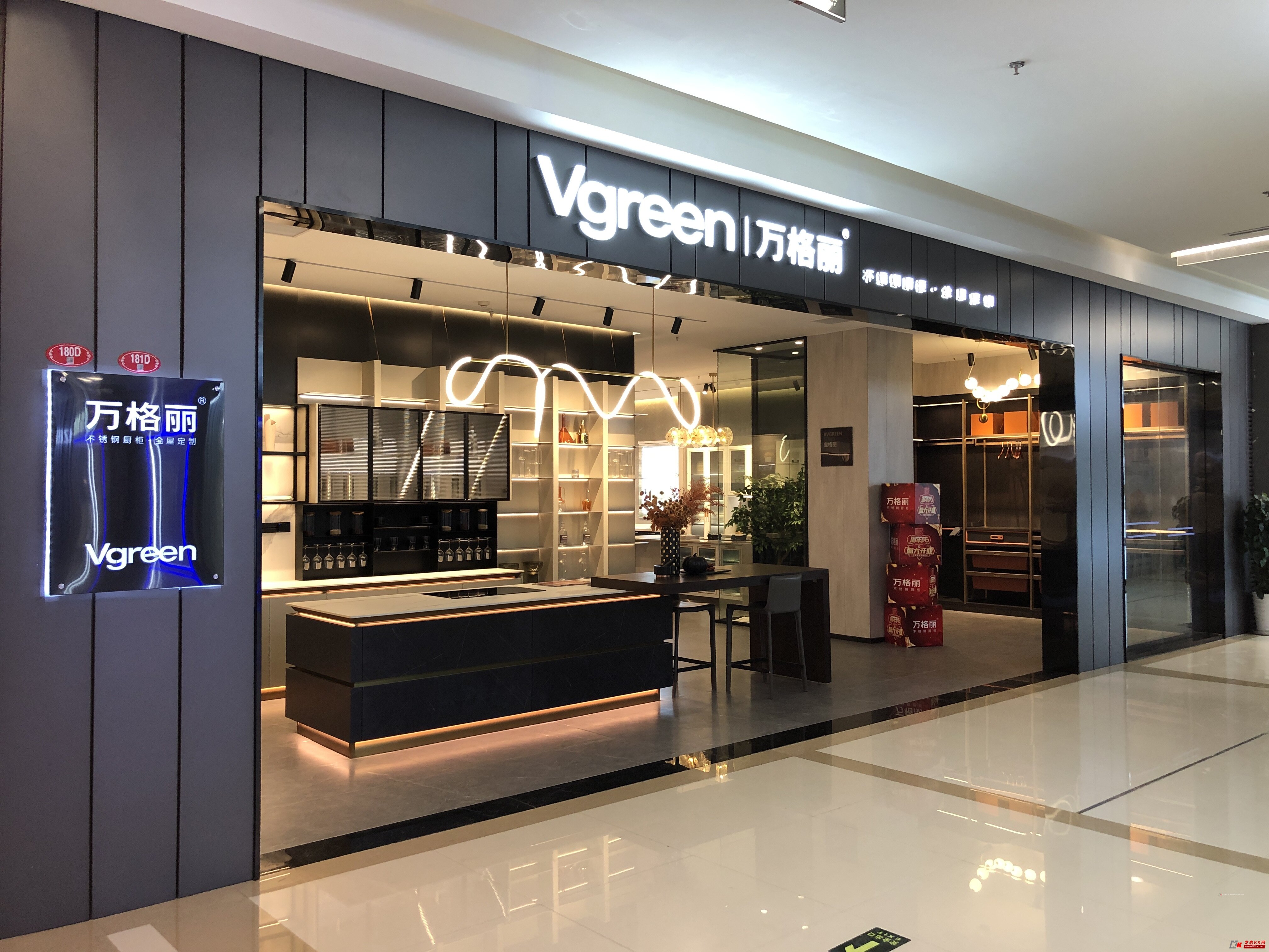 万格丽不锈钢厨柜5周年店庆福利36m全厨套餐优惠价16800元