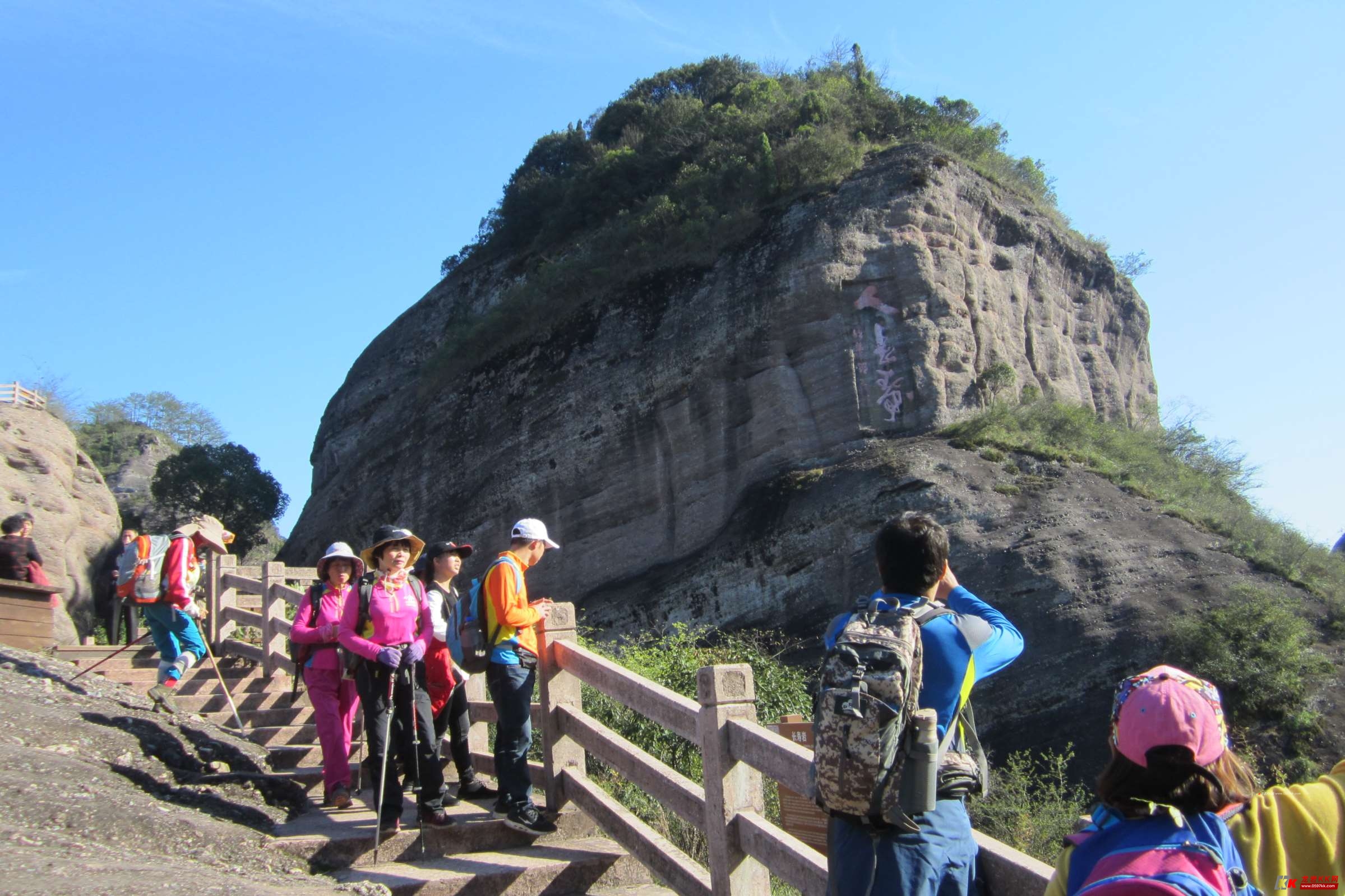 11.14.72位驢友穿越竹安寨一冠豸山.