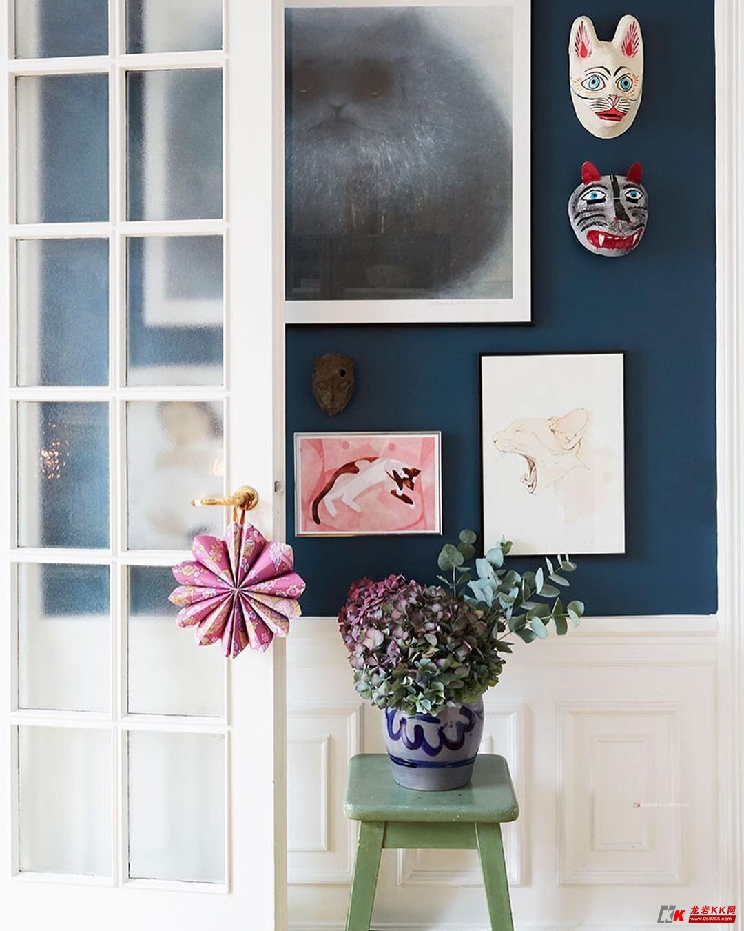 开放整洁的空间时尚的软装装饰