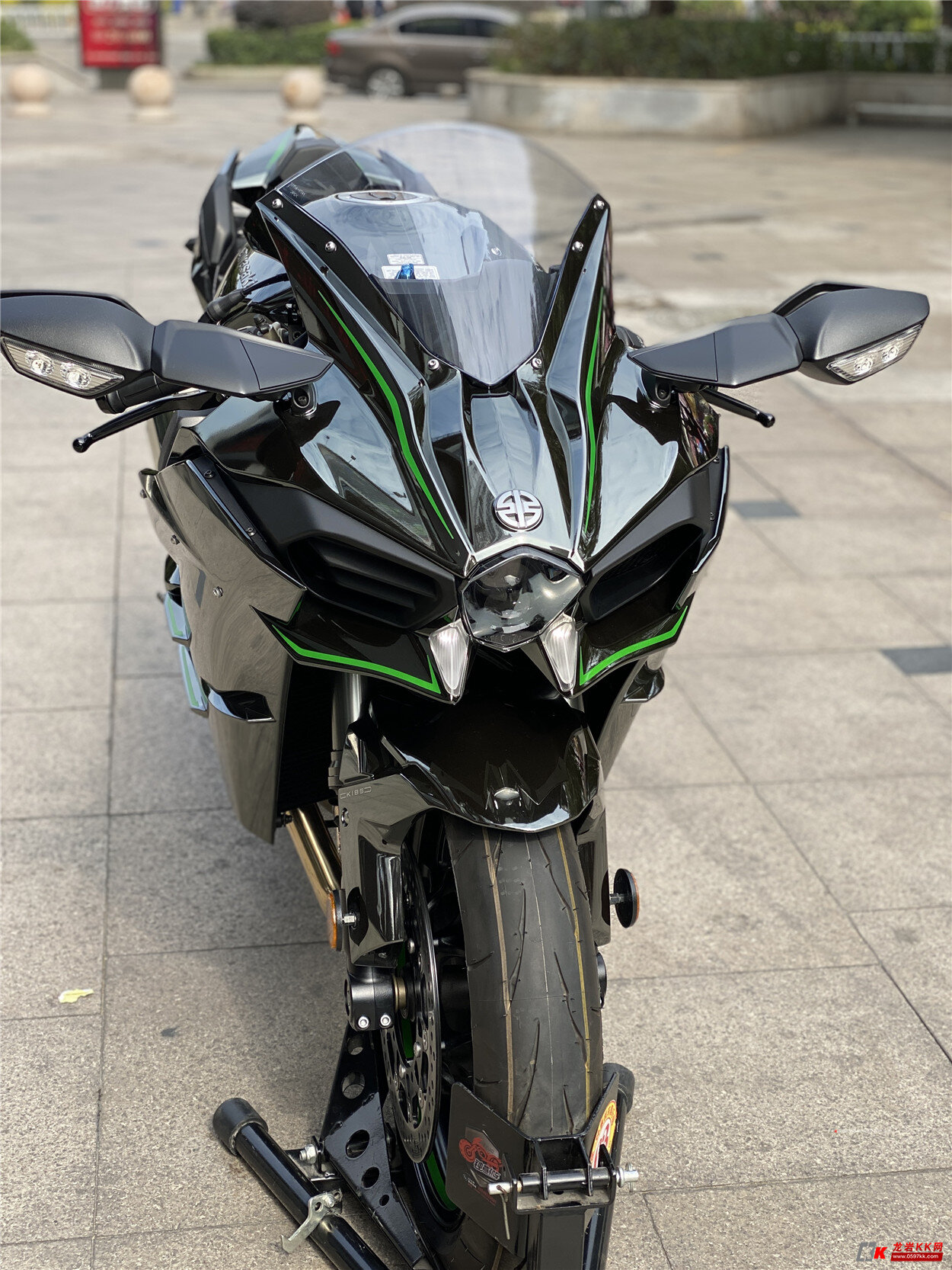 第7台川崎神兽kawasaki机械增压ninjah2发货走起