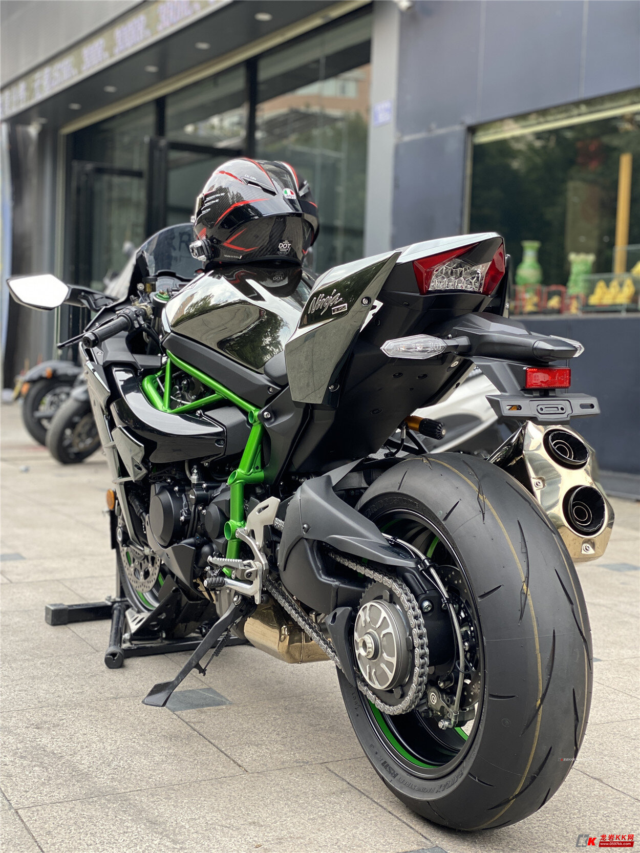 第7台川崎神兽kawasaki机械增压ninjah2发货走起