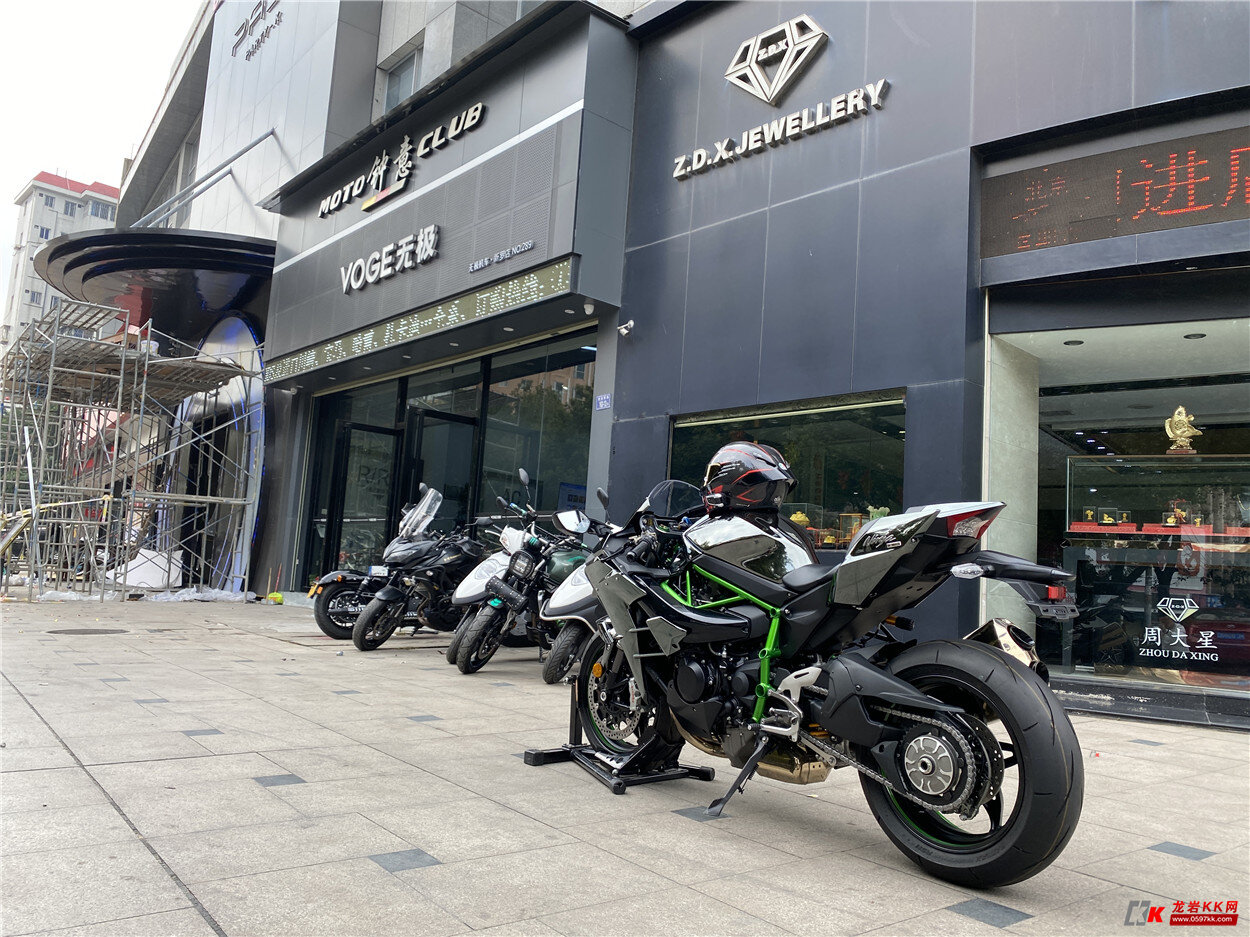 第7台川崎神兽kawasaki机械增压ninjah2发货走起