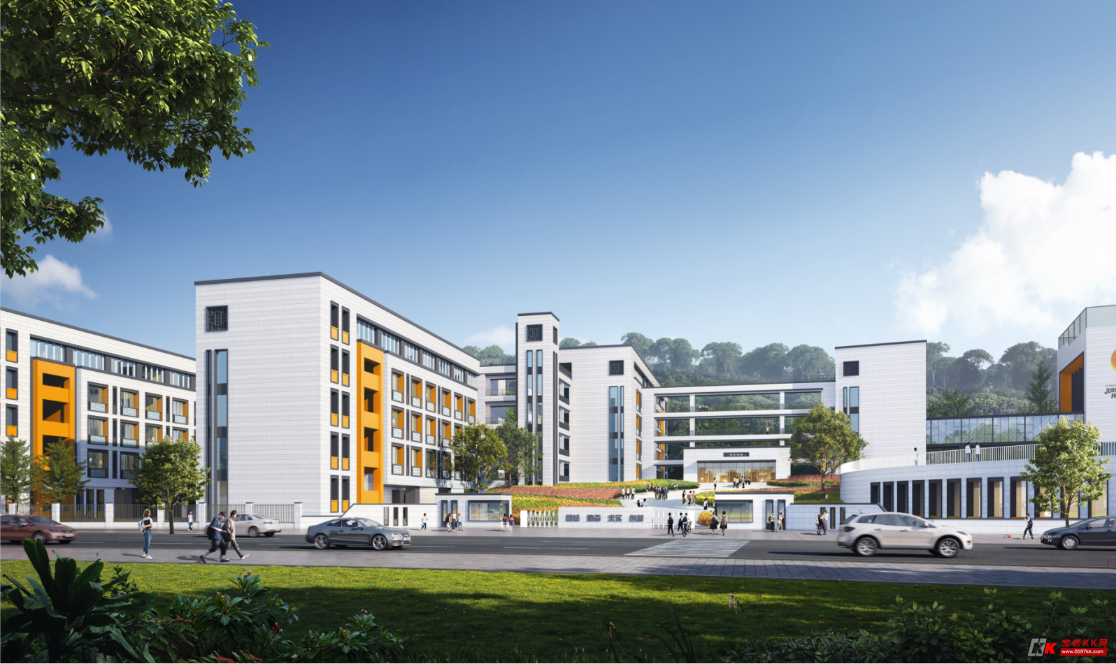 龙岩初级中学东肖分校开工在即,效果图曝光…… - 龙岩房产 龙岩kk网