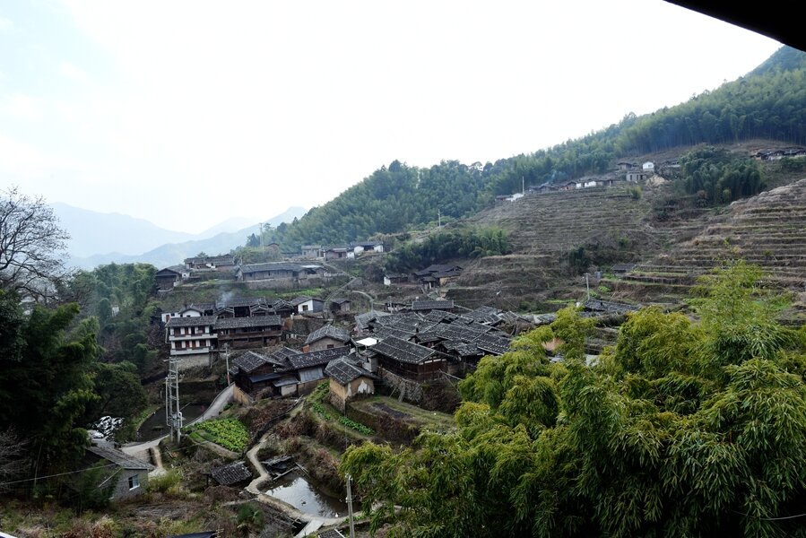 客家古寨连城白石村