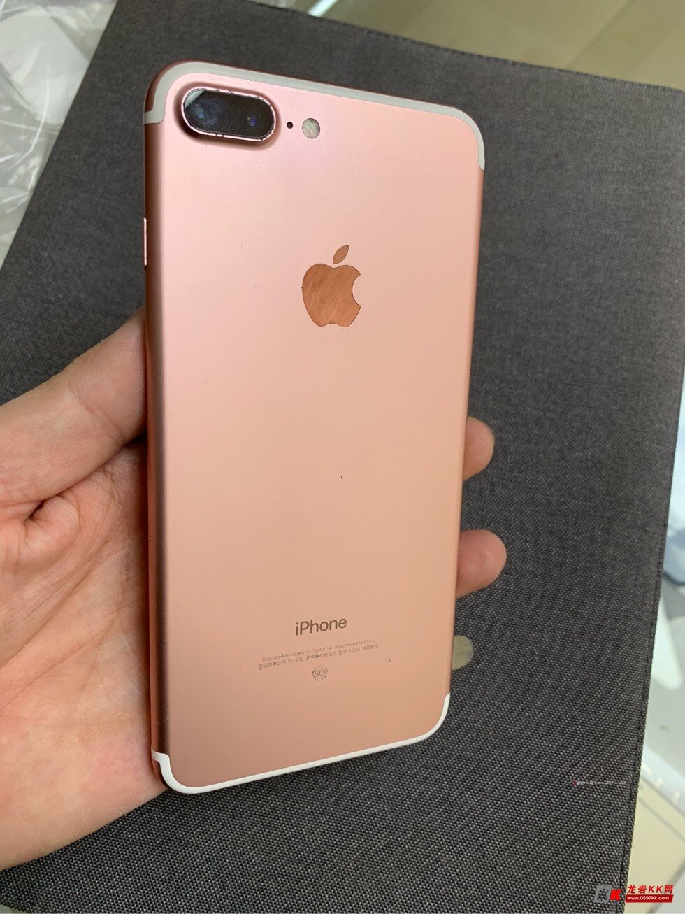 福利出售苹果国行7plus32g玫瑰金 纯原装!全网通4g国行