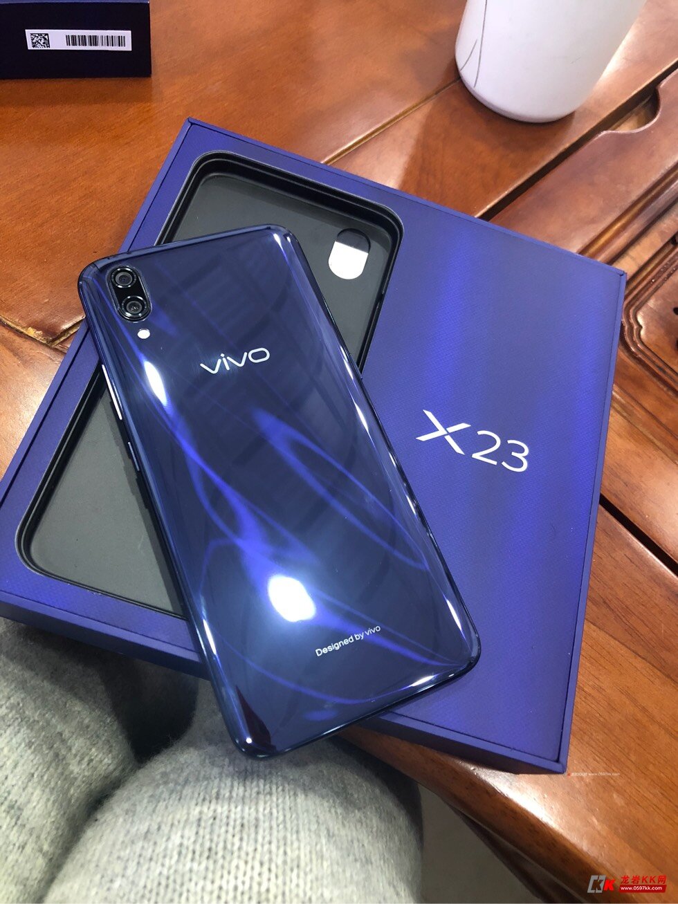 出vivo x23蓝色套机!8128g支持低首付分期,花呗支付